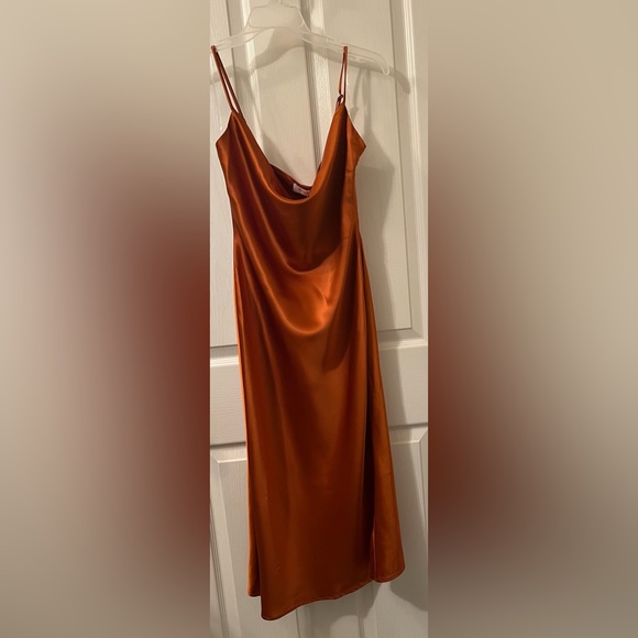 Meshki Tabitha Cowl Neck Midi Dress - Picture 2 of 4